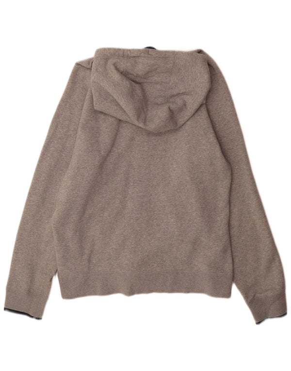 Мужской свитер с капюшоном на молнии Nike Air Regular Fit XL, серый, хлопковый, спортивный