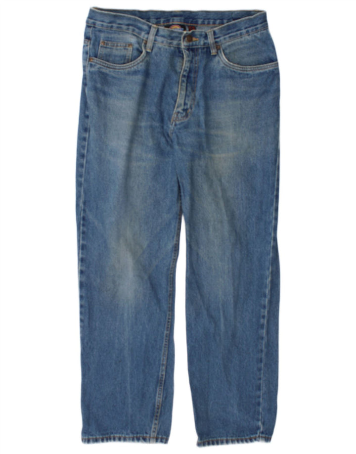 Мужские прямые джинсы Dickies W34 L27, синий хлопок