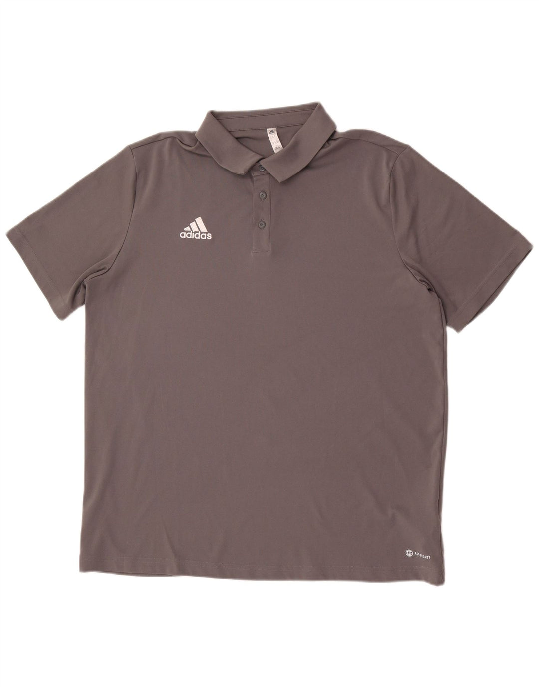 Мужская рубашка поло Adidas Aeroready XL, серый полиэстер