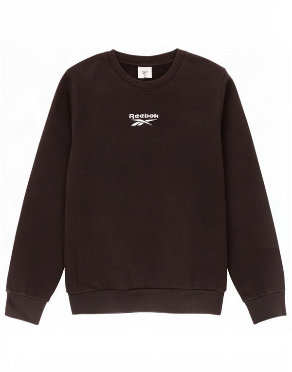 Женский свитер оверсайз Reebok UK 20/22 XL, черный хлопок