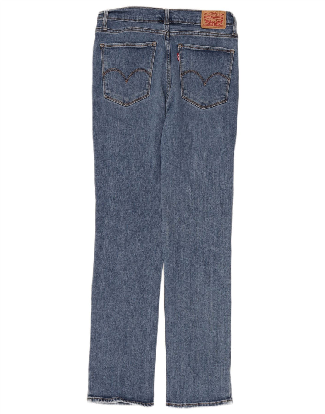 Женские прямые джинсы Levi's 724 с высокой посадкой W30 L28 синие