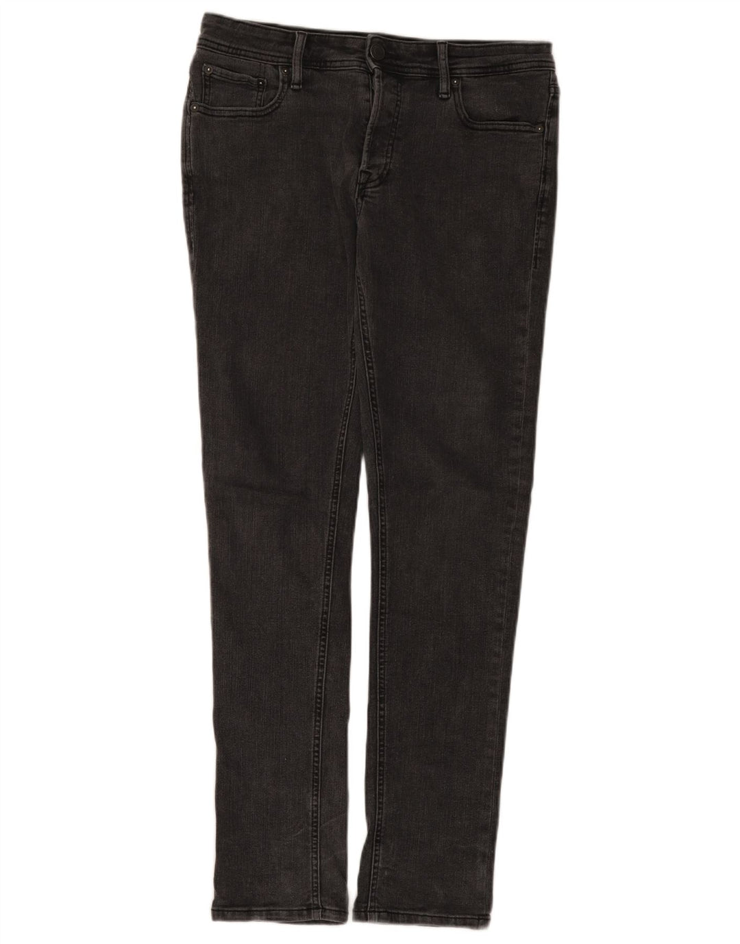 Мужские узкие джинсы Jack & Jones W31 L32, серый хлопок