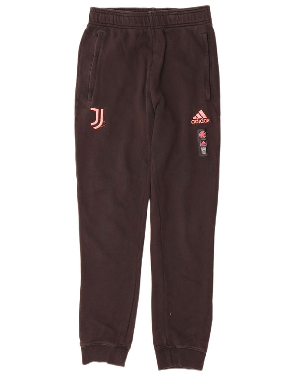 Adidas Mens Juventus Спортивный костюм Брюки Джоггеры Маленький черный хлопок