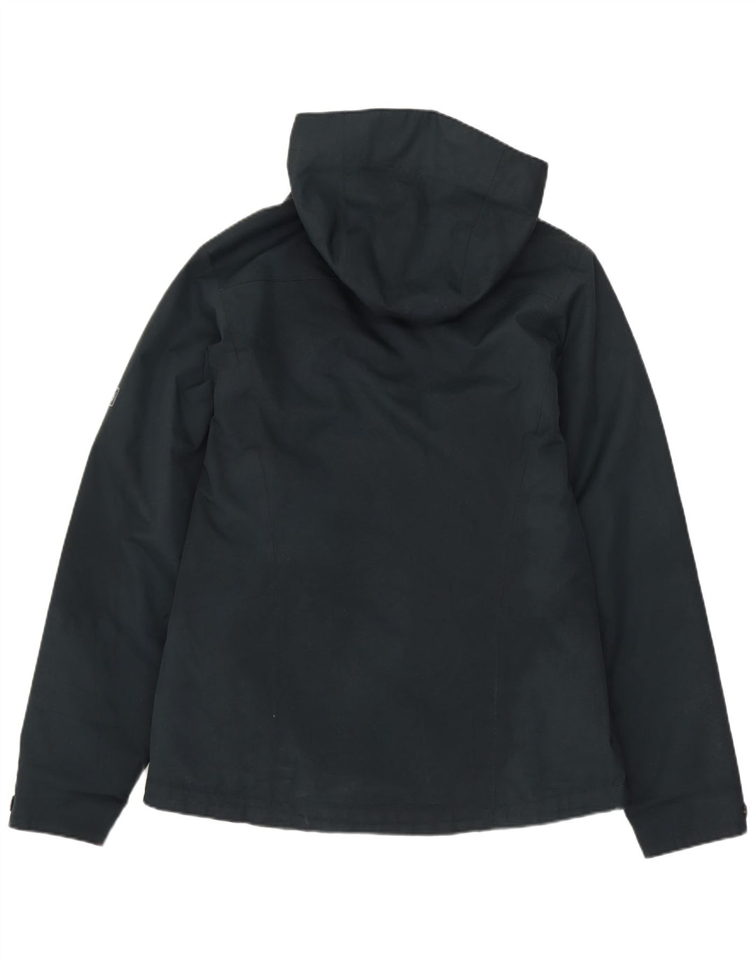 JACK WOLFSKIN Женская ветровка с капюшоном UK 12 Средний Темно-Синий