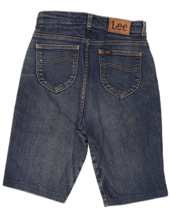 Женские джинсовые шорты Lee W26, маленькие синие