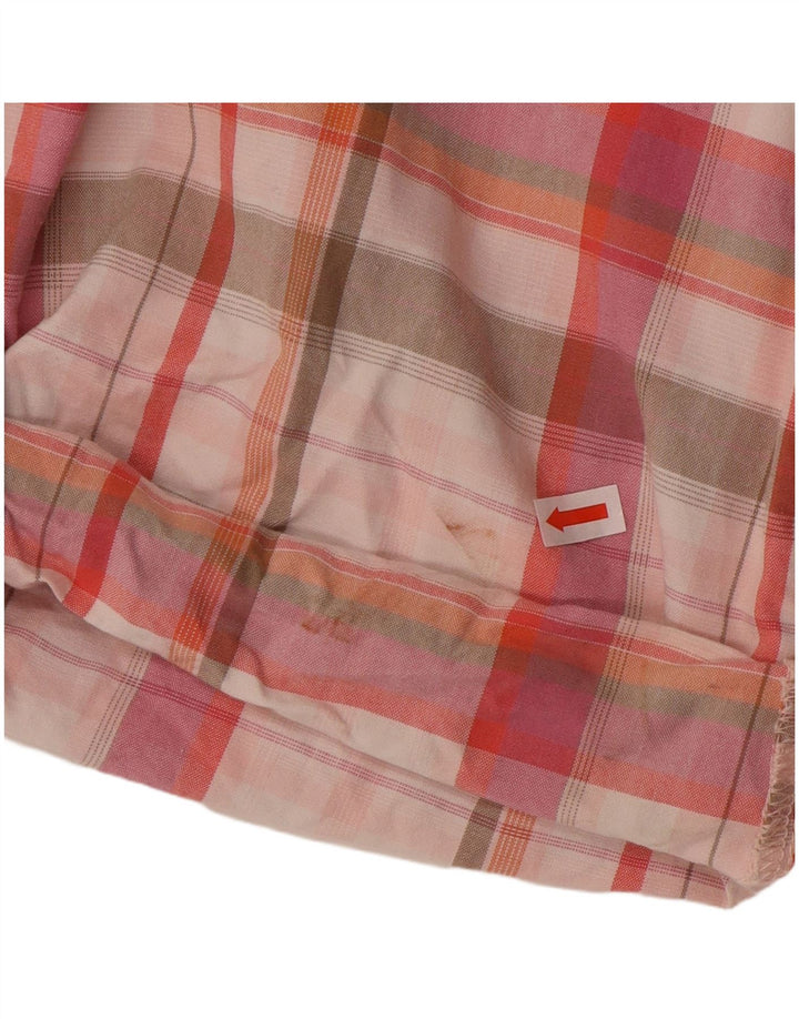 EDDIE BAUER Женские шорты чинос US 6 Medium W32 Хлопок в розовую клетку