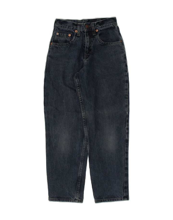 LEVI'S Boys Tapered Jeans 7-8 Years W22 L23  Navy Blue Cotton | Vintage Levi's | Thrift | Second-Hand Levi's | Used Clothing | Messina Hembry 