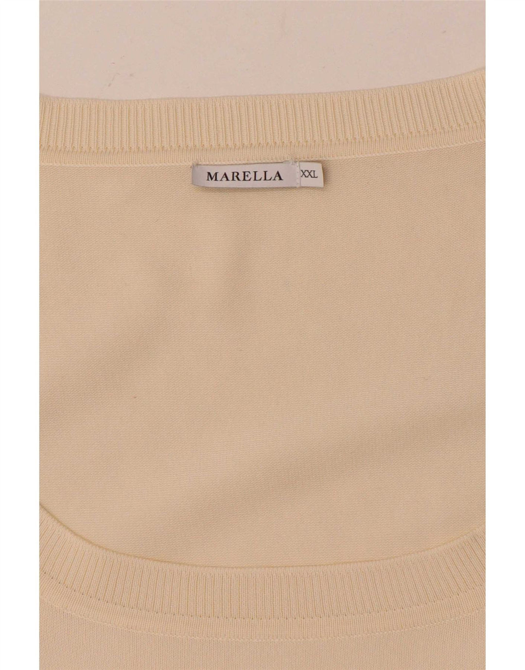 Женский топ Marella с рукавом 3/4 UK 20 2XL Off White