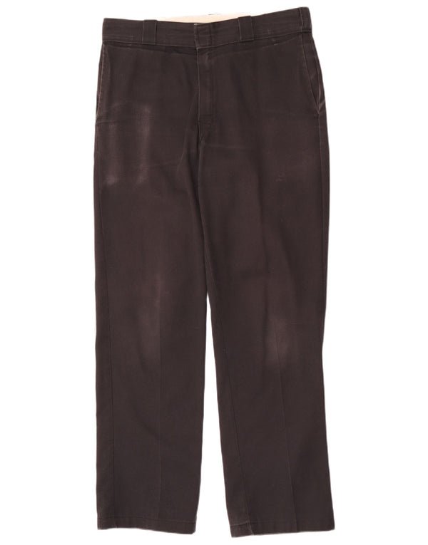 Мужские прямые брюки чинос Dickies W32 L32 черные