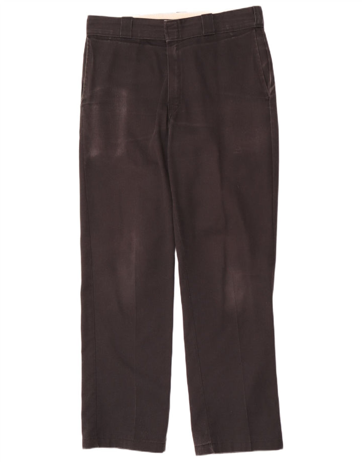 Мужские прямые брюки чинос Dickies W32 L32 черные