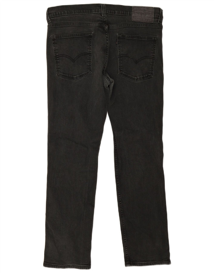 Мужские джинсы Levi's 511 Slim W34 L30 Серые хлопковые