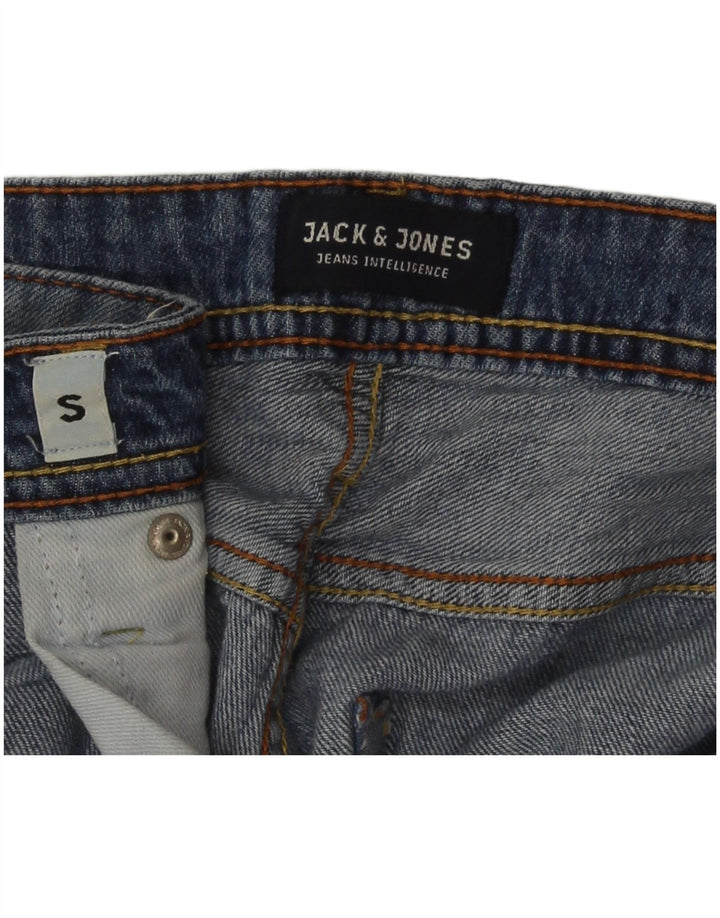 Мужские джинсовые шорты стандартного кроя Jack & Jones, маленькие W30, синие
