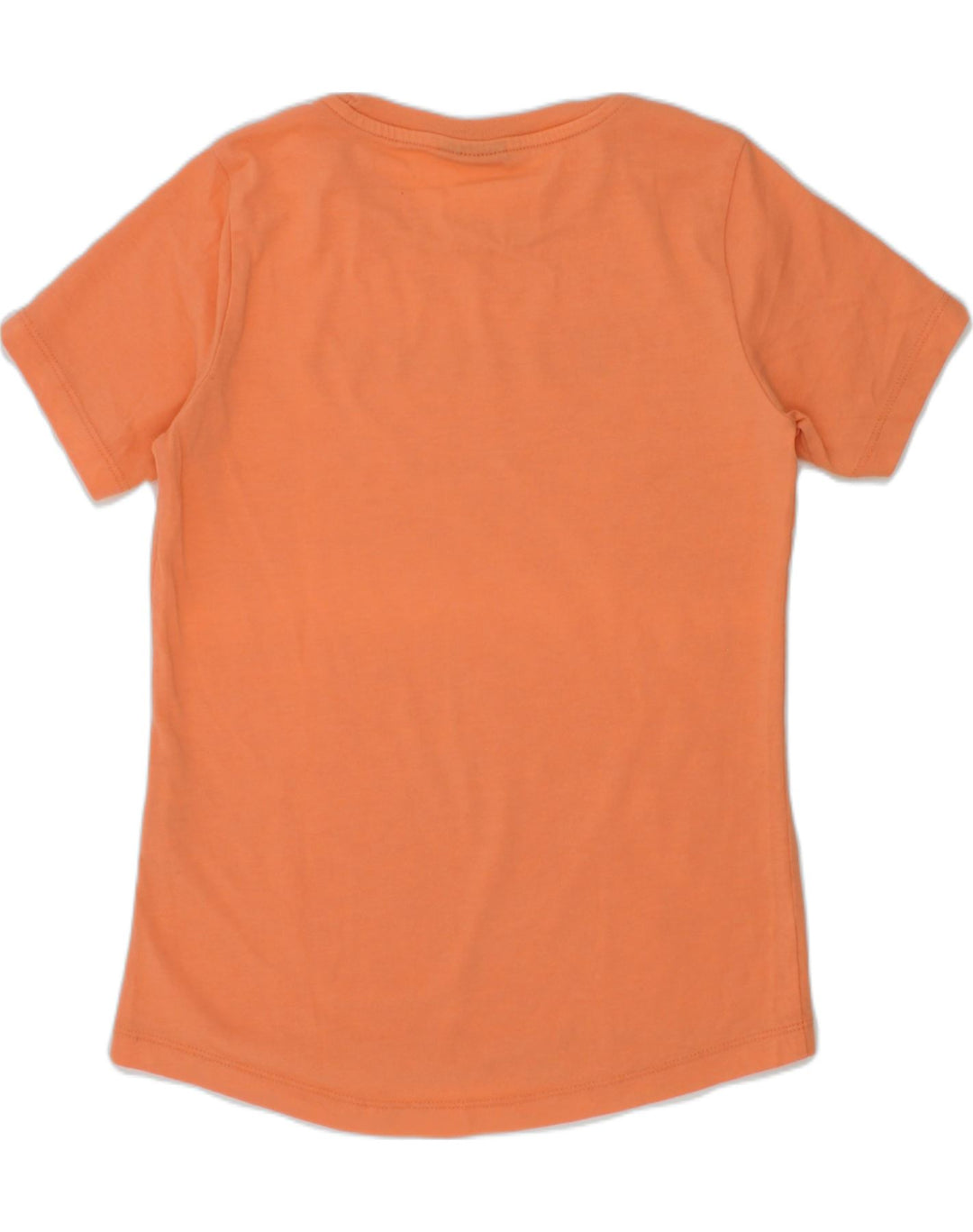CHAMPION Girls T-Shirt Top 9-10 Years Medium Orange Cotton | Vintage Champion | Thrift | Second-Hand Champion | Used Clothing | Messina Hembry 