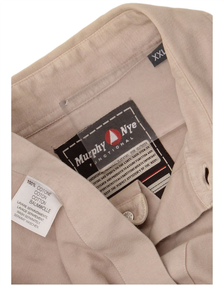 Мужская рубашка Murphy & Nye 2XL бежевый хлопок