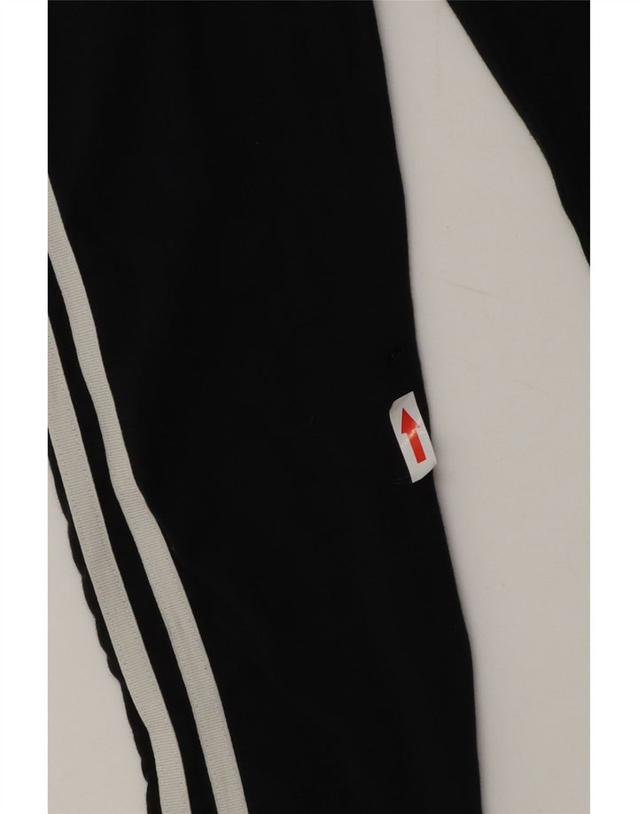 Женские леггинсы Adidas UK 10, маленькие черные хлопковые