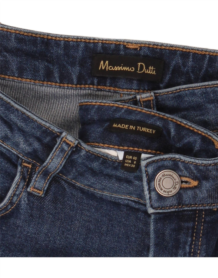 Женские узкие джинсы Massimo Dutti EU 40 Medium W30 L30 Синие, хлопок