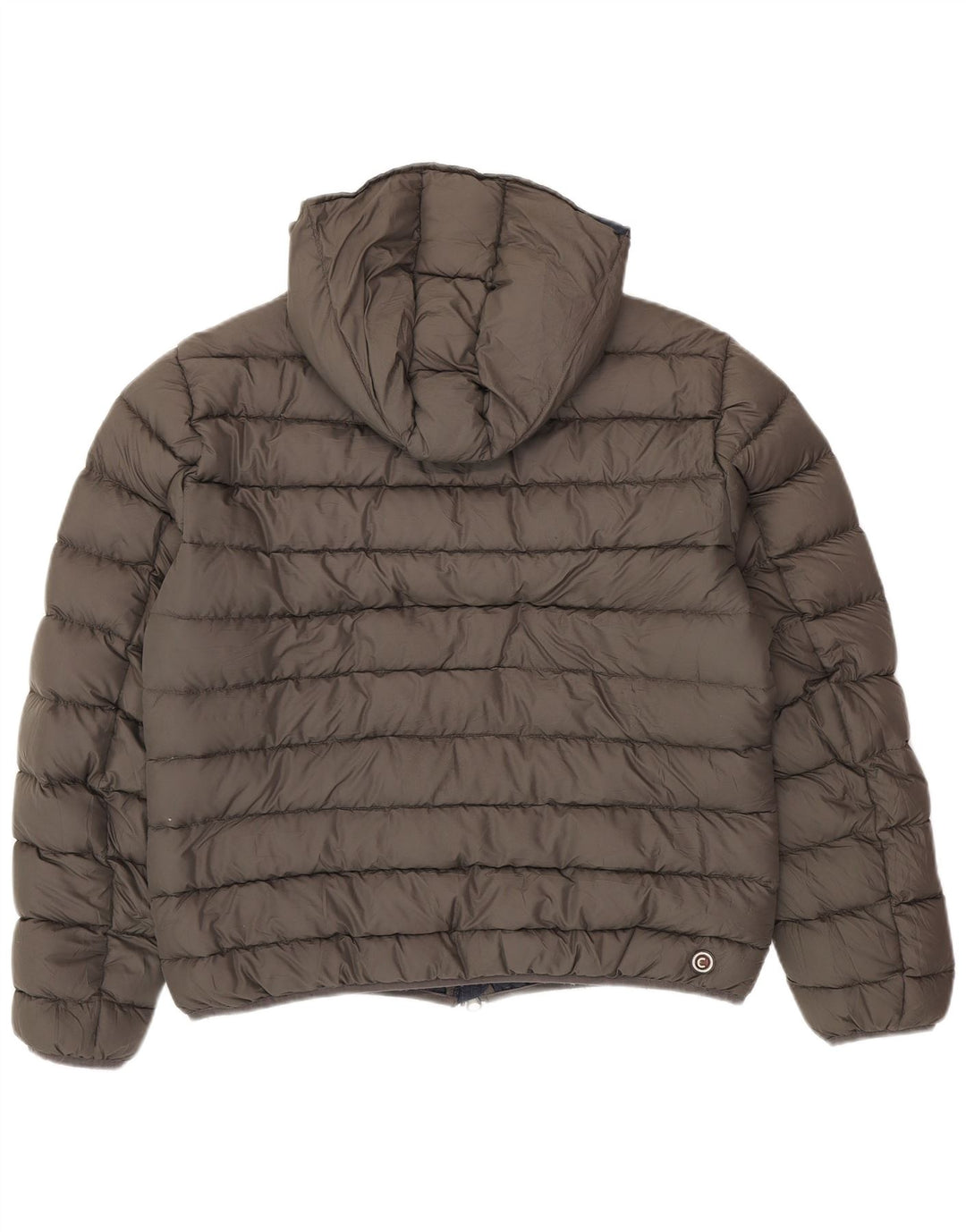 COLMAR Мужская стеганая куртка с капюшоном UK 40, большая, серая