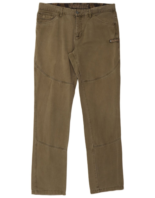 Aviazione Navale Мужские прямые повседневные брюки W36 L34 Хаки