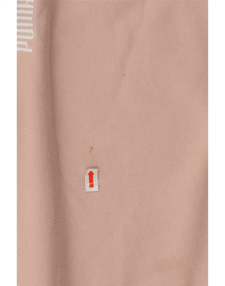 Женский джемпер с капюшоном оверсайз PUMA UK 10, маленький розовый, хлопок