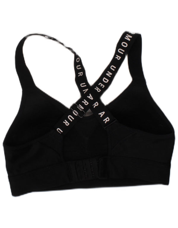 Женский спортивный бюстгальтер с графическим рисунком Under Armour Top XS, черный спортивный
