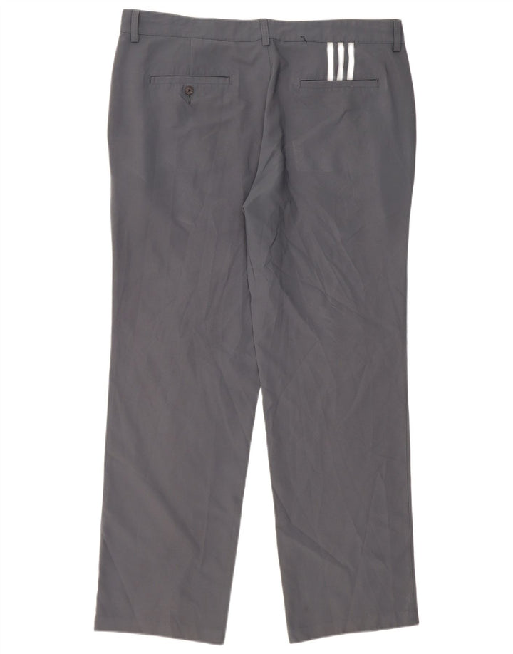 Мужские прямые брюки чинос Adidas Climalite W38 L32, серый полиэстер