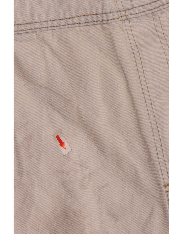 Женский комбинезон Levi's, джинсовые шорты, большой размер W34, синий хлопок