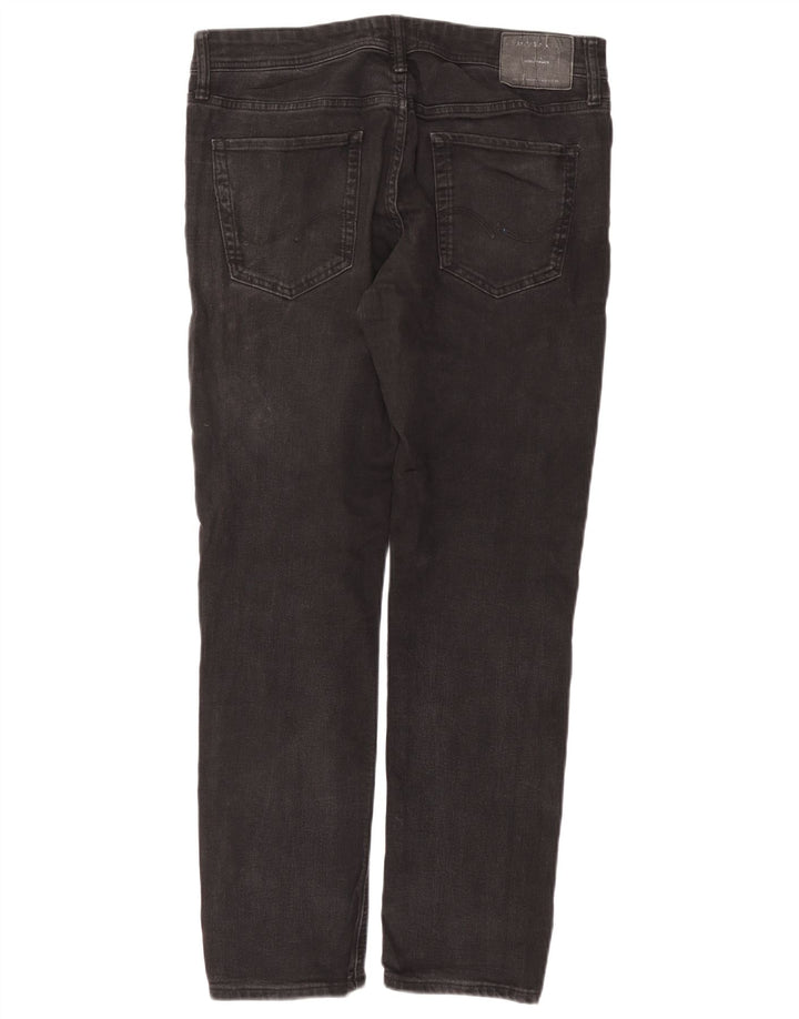 Мужские узкие джинсы Jack & Jones GLENN W34 L32, серый хлопок