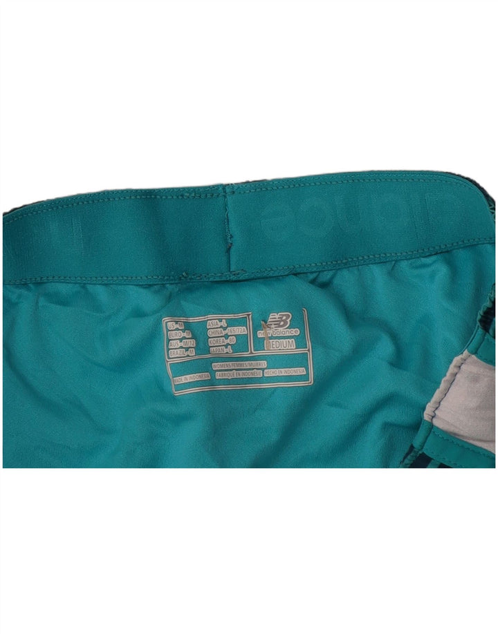 Женские спортивные шорты NEW BALANCE UK 14, средние темно-синие в полоску