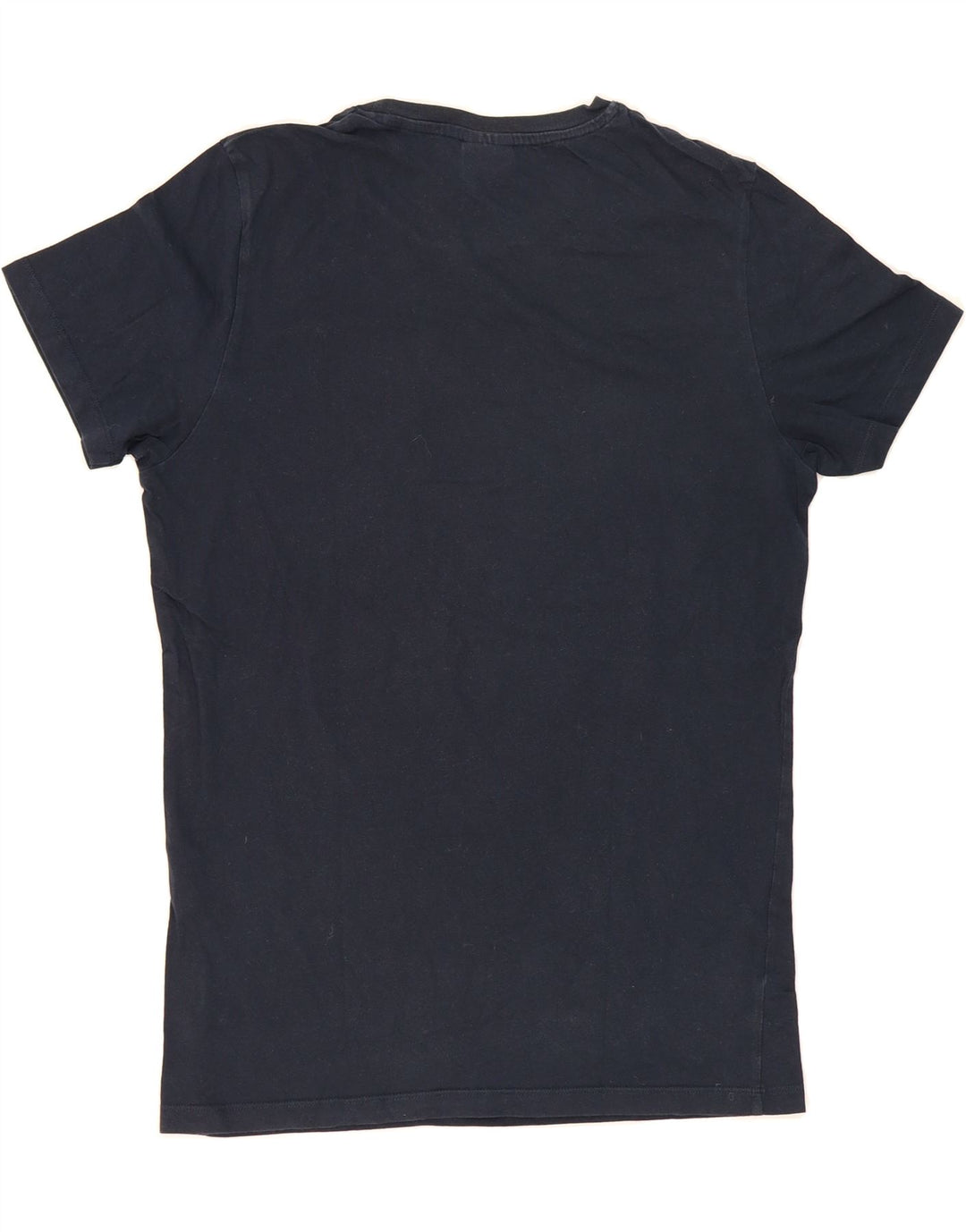 JACK & JONES Mens Graphic T-Shirt Top Medium Navy Blue Cotton Vintage Jack & Jones and Second-Hand Jack & Jones from Messina Hembry 