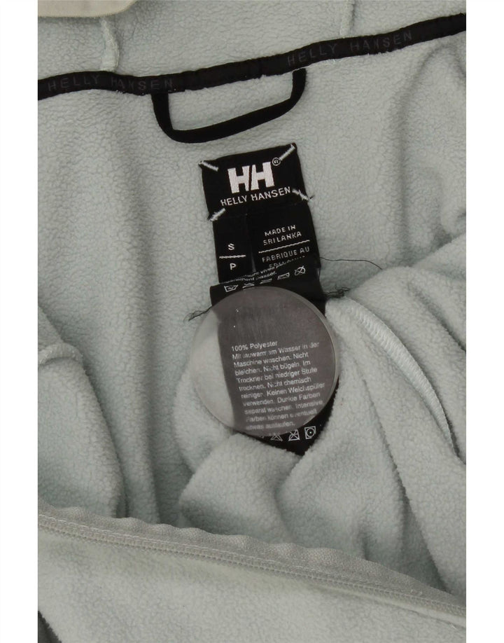 Женская укороченная флисовая куртка с капюшоном Helly Hansen UK 10, маленький синий полиэстер