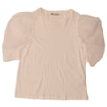 Женская блузка Zara Top UK 10, маленький размер, белый хлопок