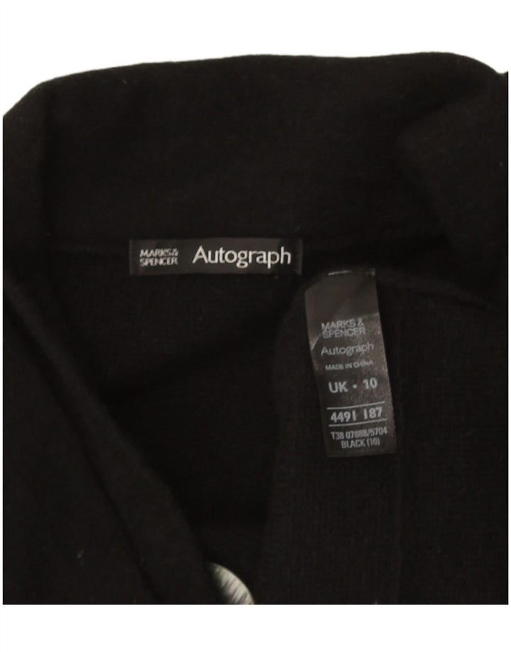 Женский кардиган с автографом Marks & Spencer UK 10, маленький черный