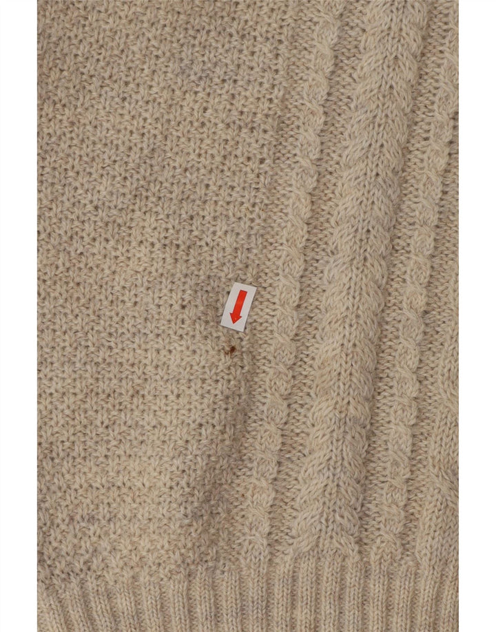 LES COPAINS Женский джемпер с V-образным вырезом UK 16 Большой Серый