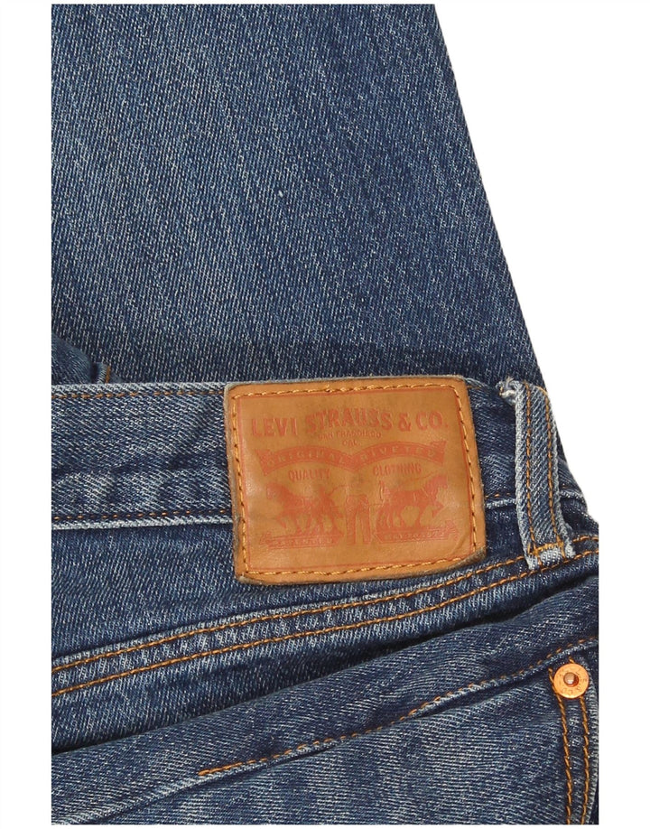 Женские узкие джинсы Levi's W32 L27, синие, хлопок