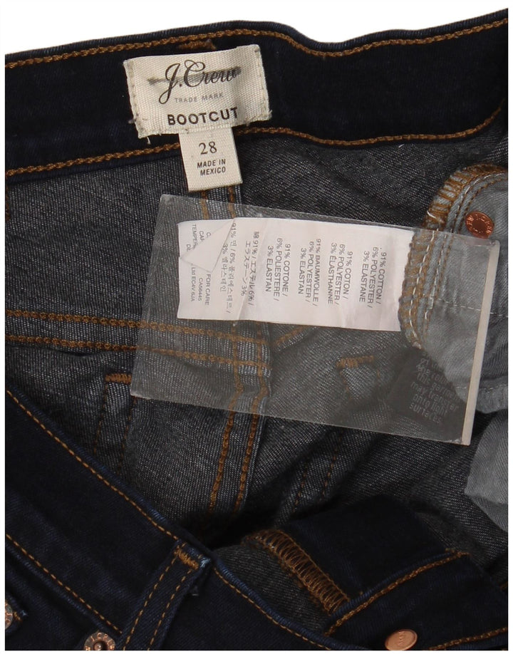 Женские джинсы Bootcut J. Crew W28 L32 Темно-синие, хлопок