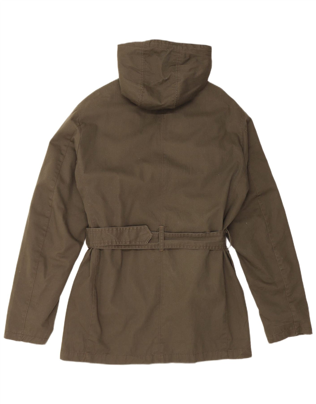 Мужская парка VINTAGE с капюшоном UK 40, большой размер, цвет хаки, хлопок