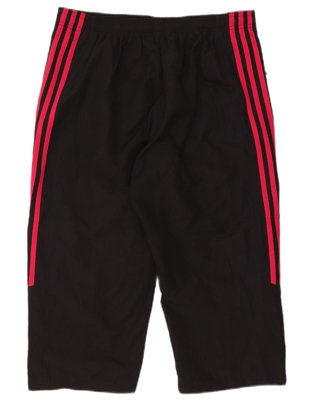 Женские спортивные брюки-капри Adidas UK 16, большой черный полиэстер