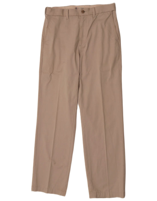 Мужские прямые брюки чинос Marks & Spencer Blue Harbour W32 L33 бежевые