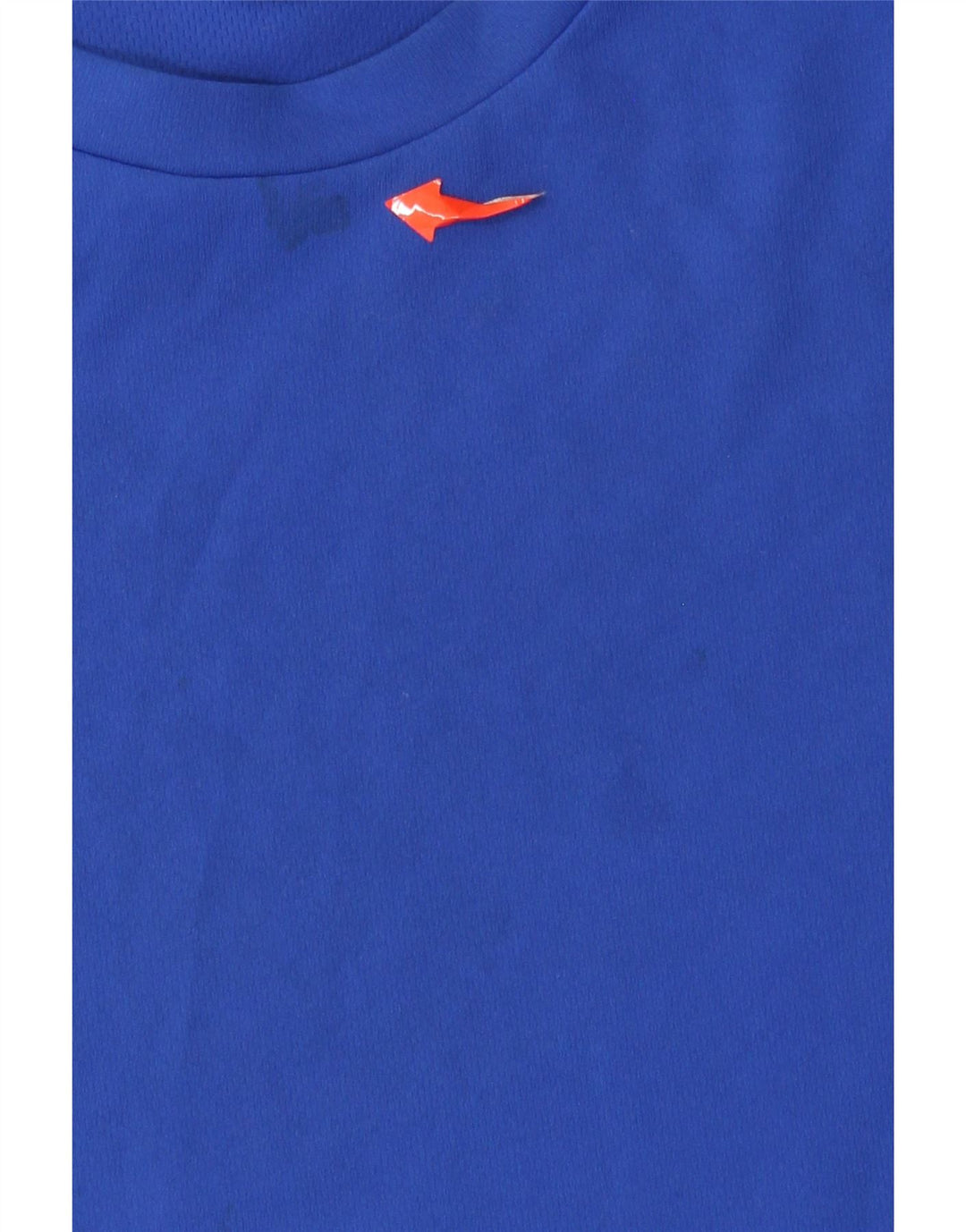 Мужская футболка Adidas Climalite, верх, средний синий, полиэстер с цветными блоками