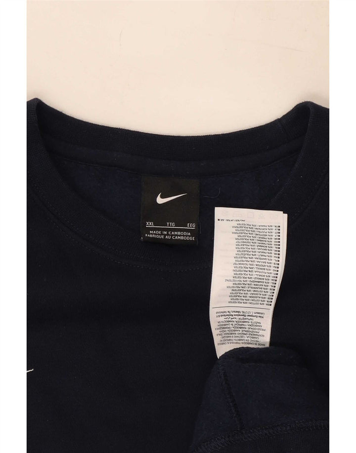 Мужской свитер Nike Jumper 2XL, темно-синий, хлопок
