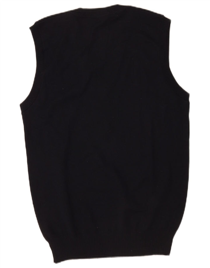 Мужская майка-майка Liabel, маленькая, темно-синяя, из натуральной шерсти