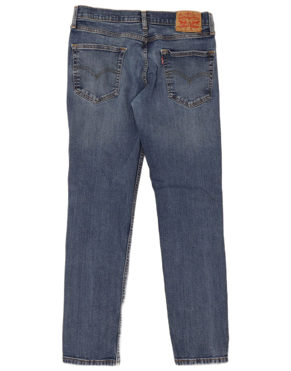 Мужские прямые джинсы Levi's W31 L30 синие, хлопок