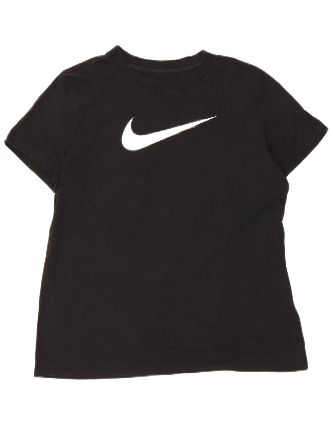 Женская футболка с рисунком Nike Dri Fit Top UK 14, средний черный хлопок