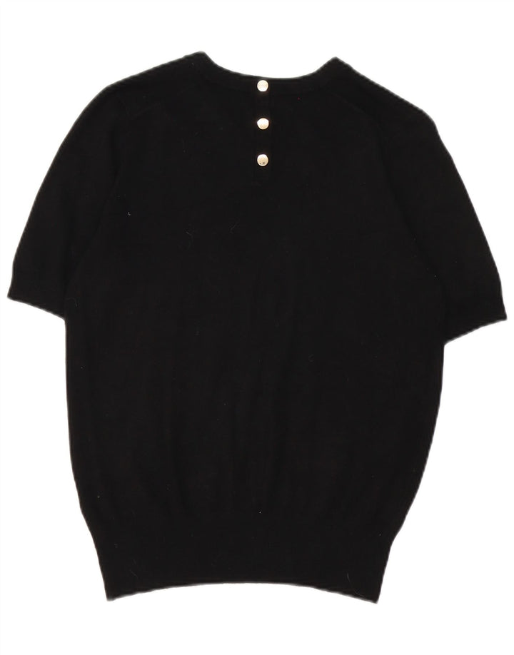 Женская футболка Zara Top UK 14 Medium Black