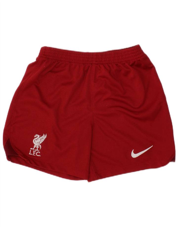 Спортивные шорты NIKE для мальчиков Liverpool, 6–7 лет, большой размер, красный полиэстер