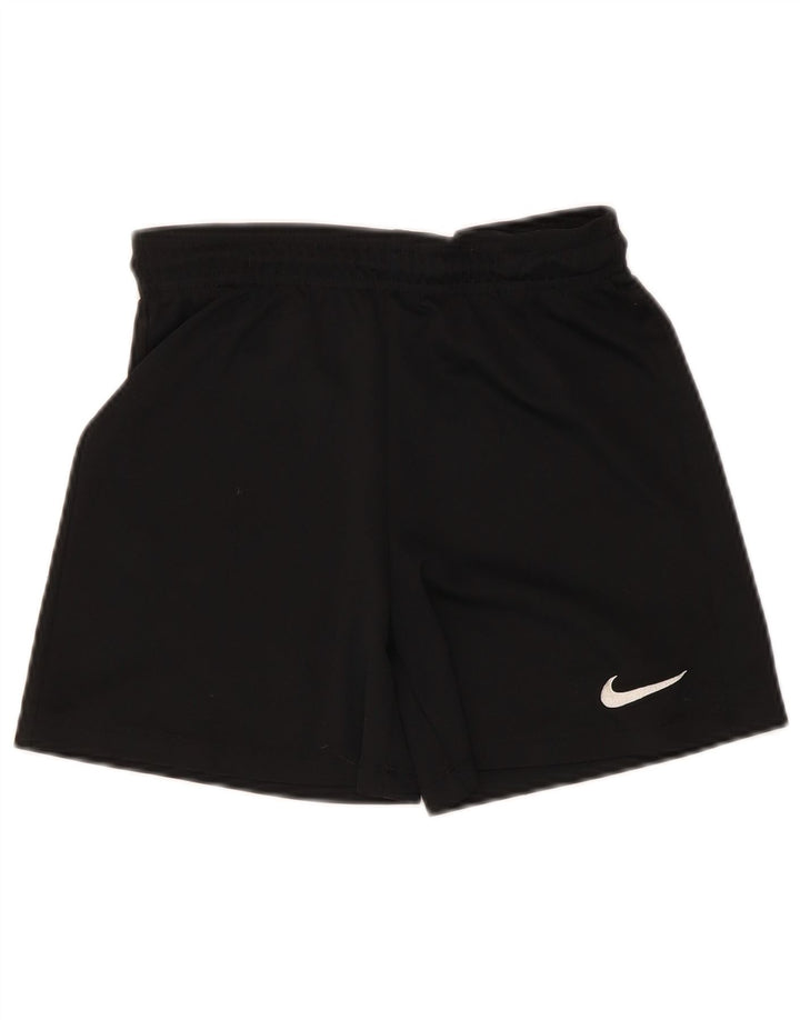 Спортивные шорты Nike для мальчиков Dri Fit 10–11 лет, средний черный, полиэстер
