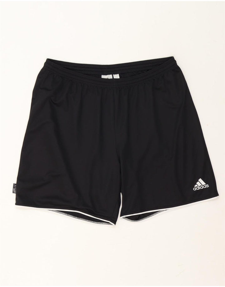 Мужские спортивные шорты Adidas Climalite XL, черный полиэстер