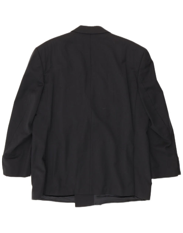 Мужской двубортный пиджак Yves Saint Laurent UK 42 XL черный