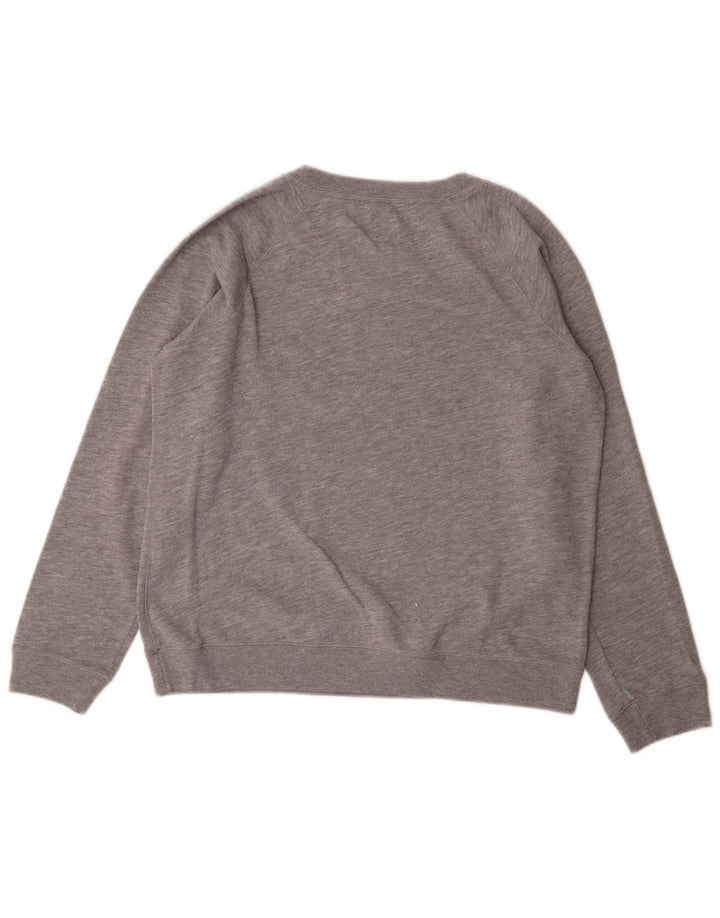 JACK WILLS Womens Sweatshirt Jumper UK 14 Large Grey Cotton