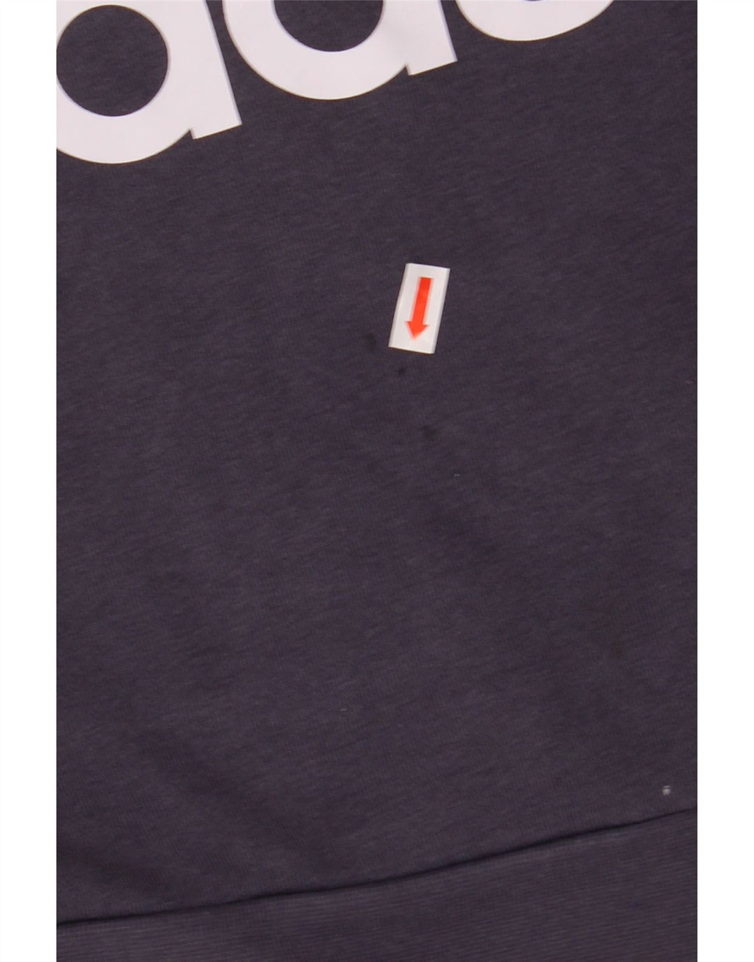 Джемпер с рисунком ADIDAS для мальчиков 13-14 лет, темно-синий, хлопок